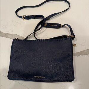 Tommy Bahama Navy Crossbody Bag NWOT